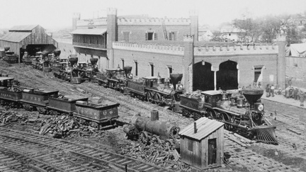 Oldtime181 - Railroad depot at Nashville, Tenn